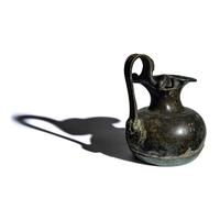 A Roman Bronze Trefoil Oinochoe