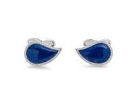Lapis Lazuli and Diamond Cufflinks
