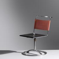 Swivel Chair, model ST16, c. 1930 Deutsche Stahlmobel (DESTA), Germany