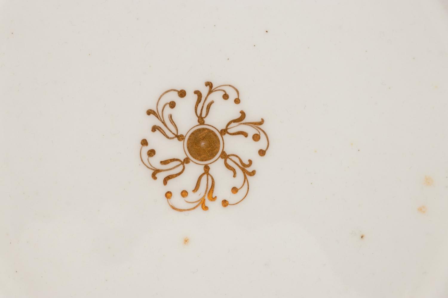 An English Porcelain Dinner Service