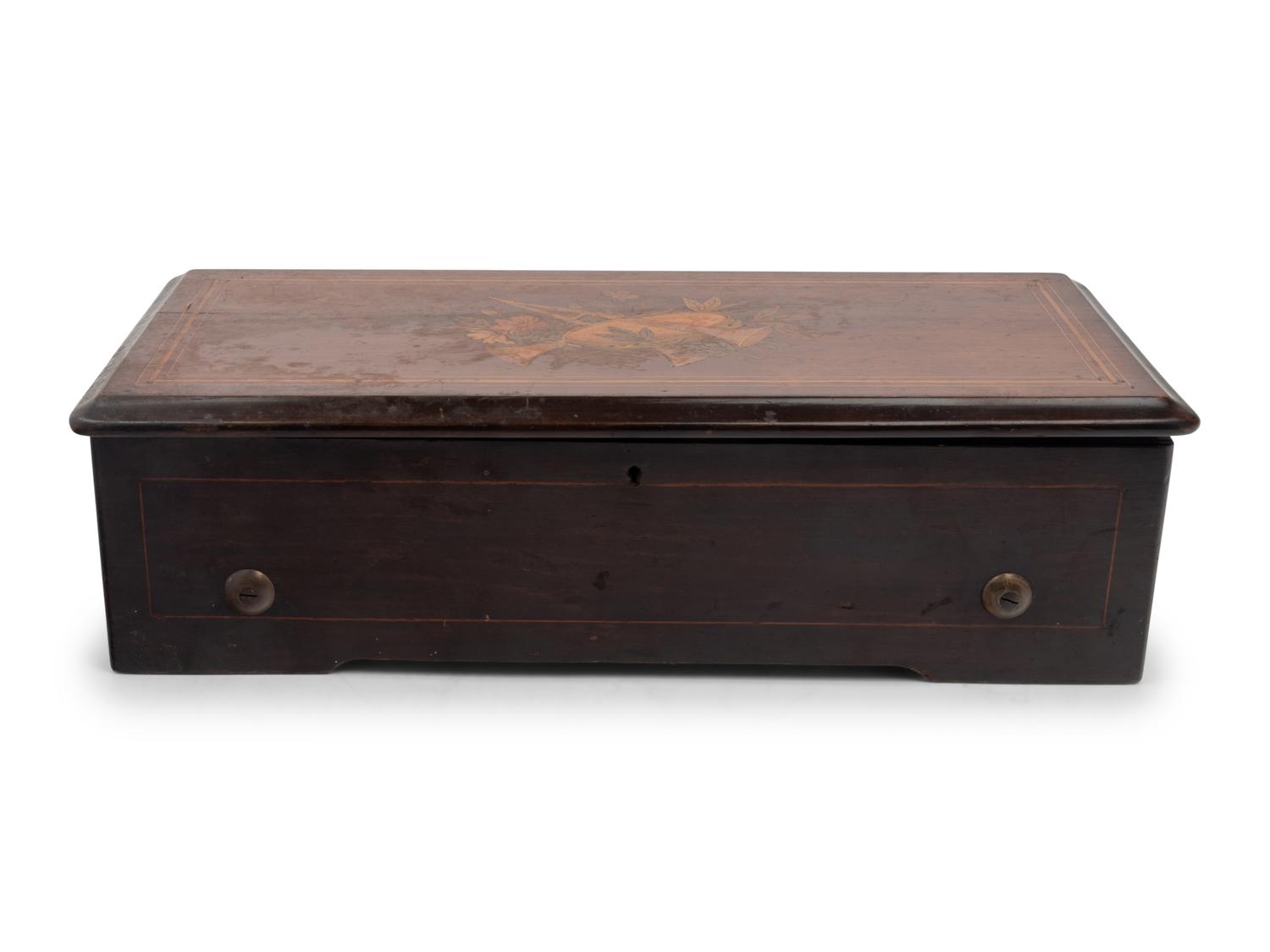 A Continental Cylinder Music Box