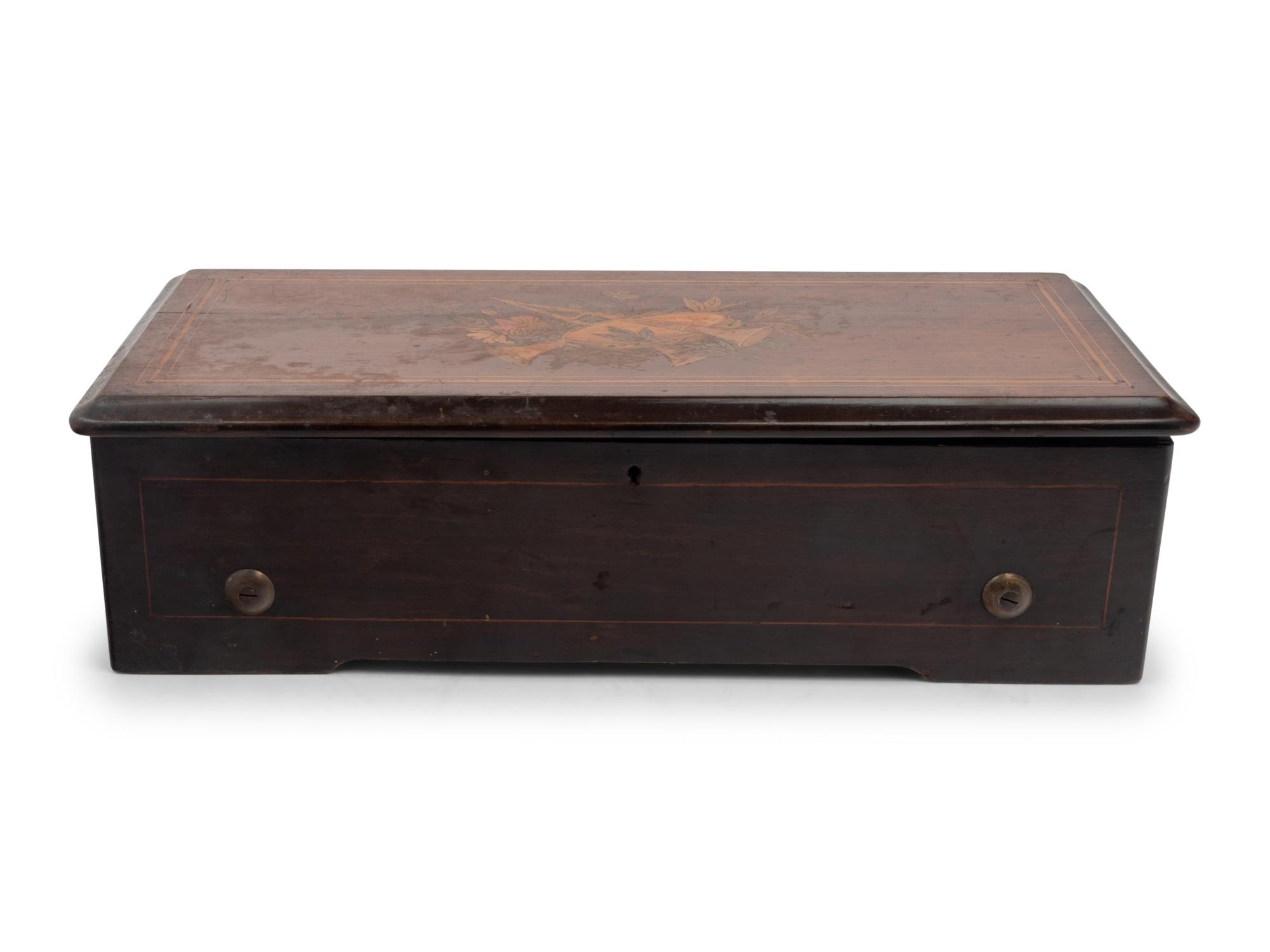 A Continental Cylinder Music Box