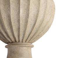A Pair of Granite Garden Urns