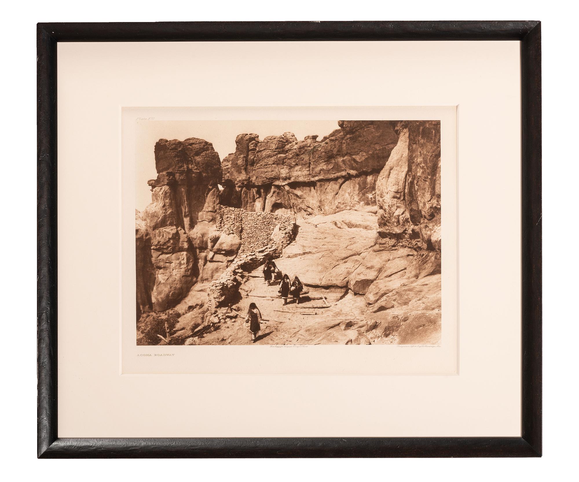 CURTIS, Edward S. (1868-1952). Complete Portfolio XVI of 36 photogravures from The North American Indian .