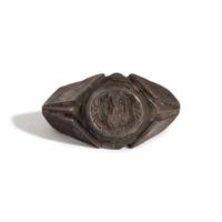A Roman Silver Finger Ring with a Double Portait of Roman Emperors