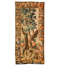 A French Wool Tapestry Fragment