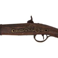 Relic Condition Shortened Percussion Northwest Trade Gun