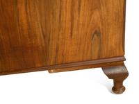 An Art Deco Burlwood Wardrobe