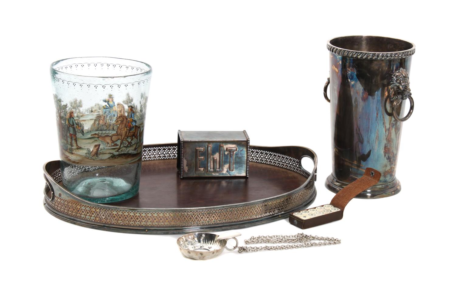 A Group of Wine Related Items, Length of first 20 1/2 x width 5 3/4 inches