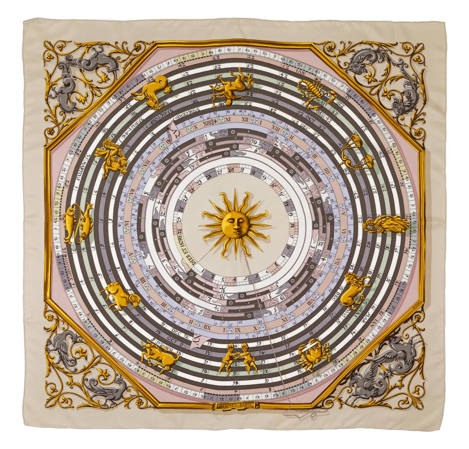 Hermès 90cm Silk Scarf
