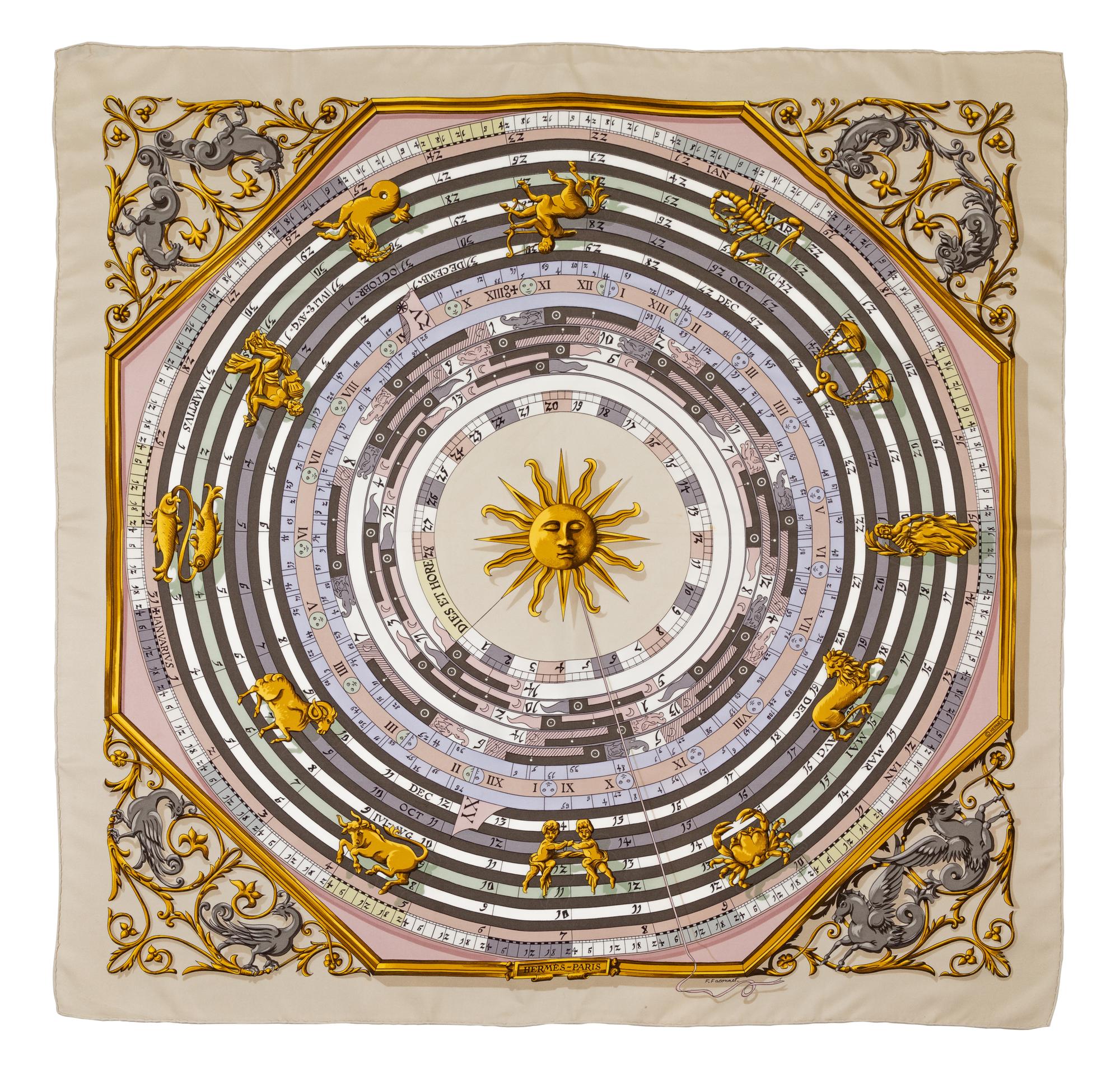 Hermès 90cm Silk Scarf