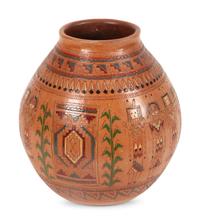 Polychrome Pottery Jar