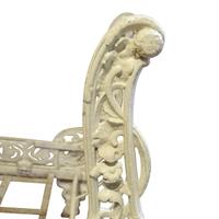 A Cast Iron Child's Bed 46.5" W x 23" D x 30.5" H, — Italy, 19th Century