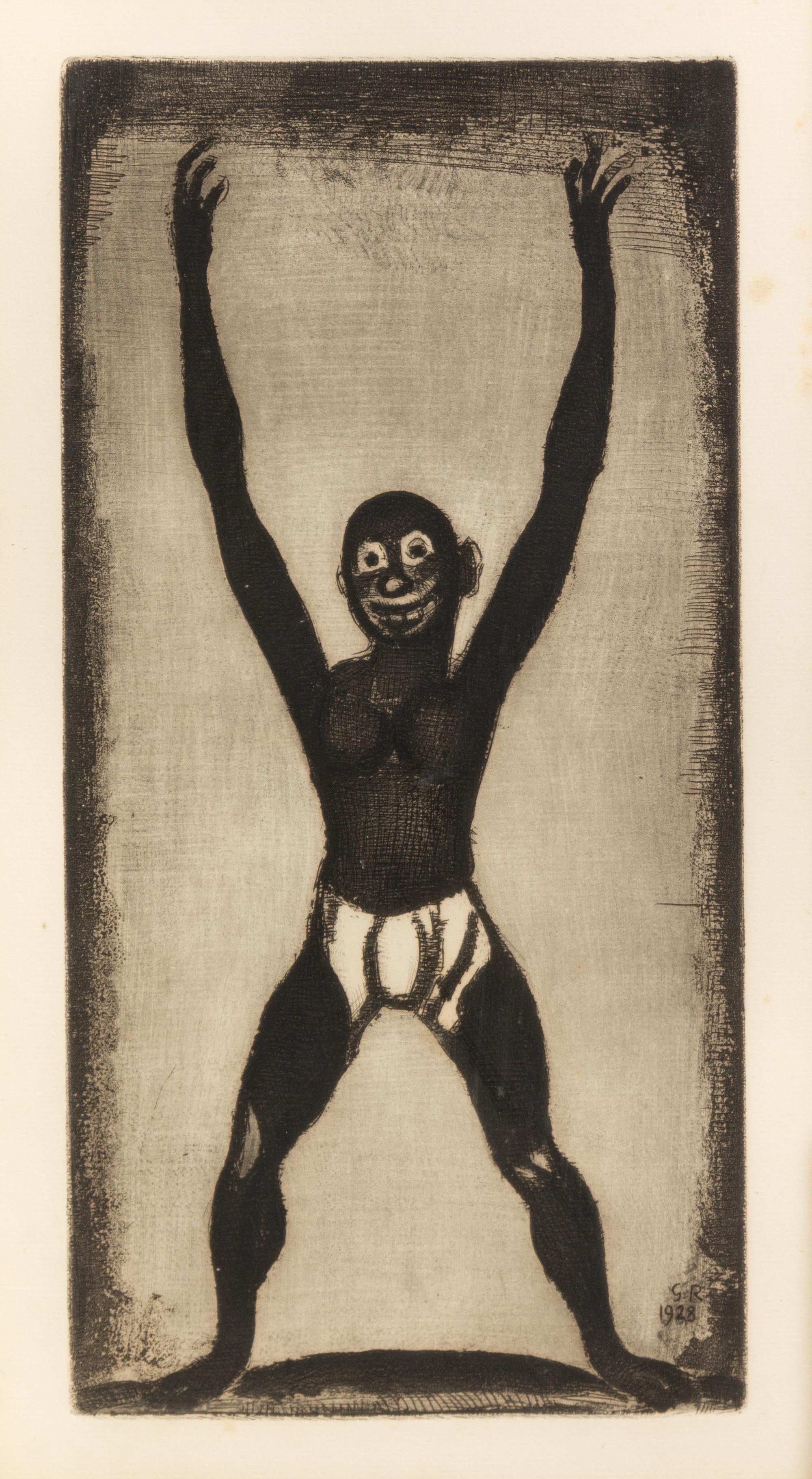 Georges Rouault, (French, 1871-1958), La negre (from Réincarnations du Père Ubu), 1928