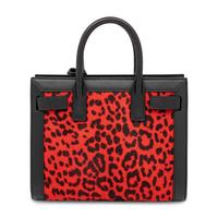 Saint Laurent, Nano Sac du Jour in Cheetah-Print Pony Hair & Leather