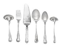 A Tiffany and Co. Provence Silver Flatware Service