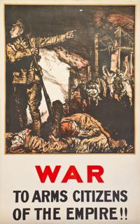 (WWI POSTERS) BRANGWYN, FRANK, Sir. Three WWI posters.