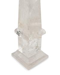 A Pair of Rock Crystal Obelisks