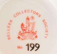 A Belleek Chinese Tea Service Width of teapot 9 1/2 inches. — BELLEEK COLLECTOR'S SOCIETY MARK