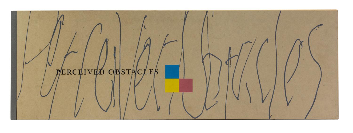 Richard Tuttle, (American, b. 1941), Perceived Obstacles, 2000