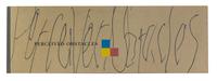 Richard Tuttle, (American, b. 1941), Perceived Obstacles, 2000