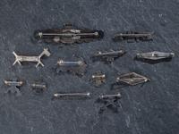 Collection of Navajo and Zuni Curio Pins