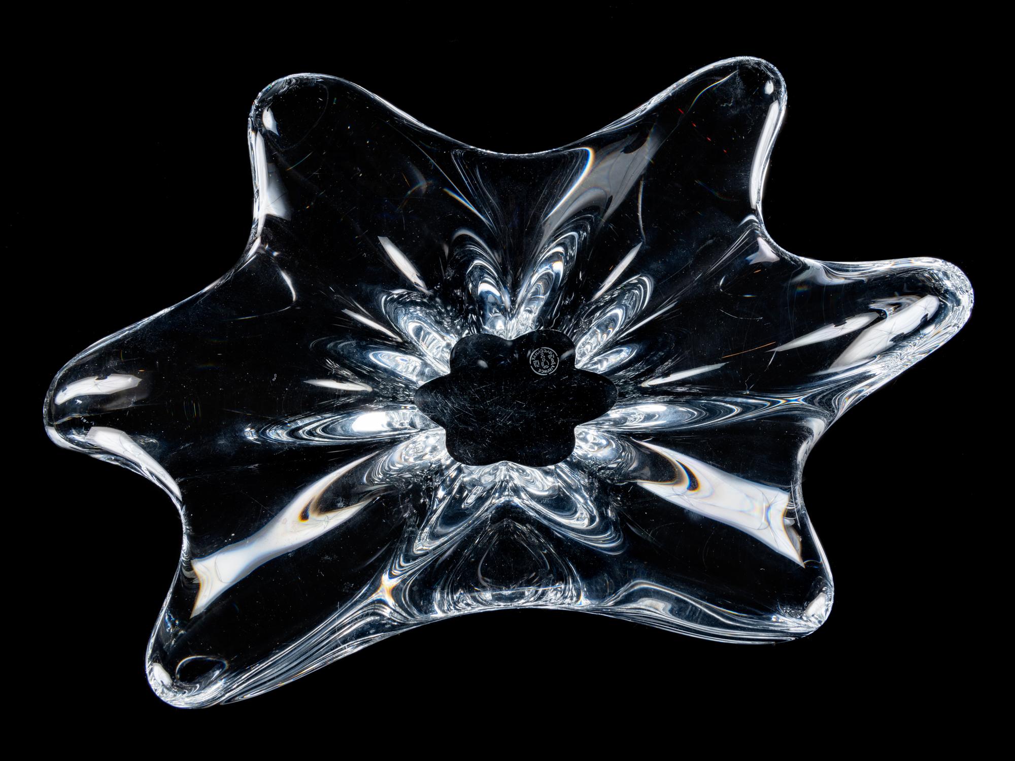 A Baccarat Glass Dish — 20TH CENTURY