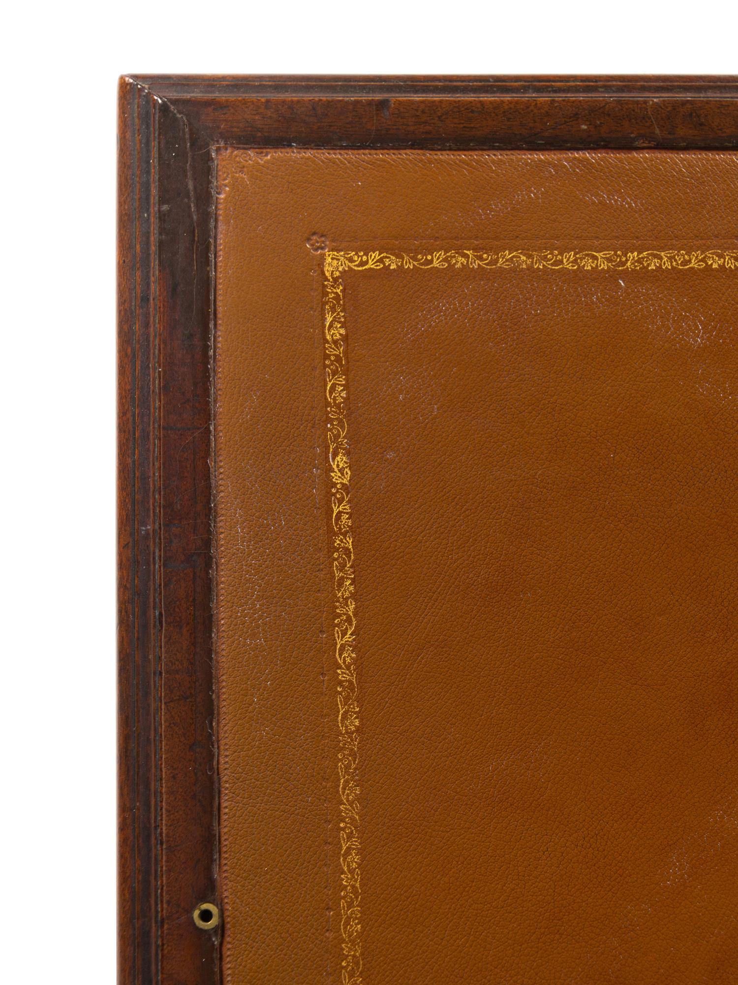 A George III Mahogany Adjustable Architect's Table