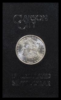 A Group of Four United States 1884-CC GSA Uncirculated Morgan Silver Dollars