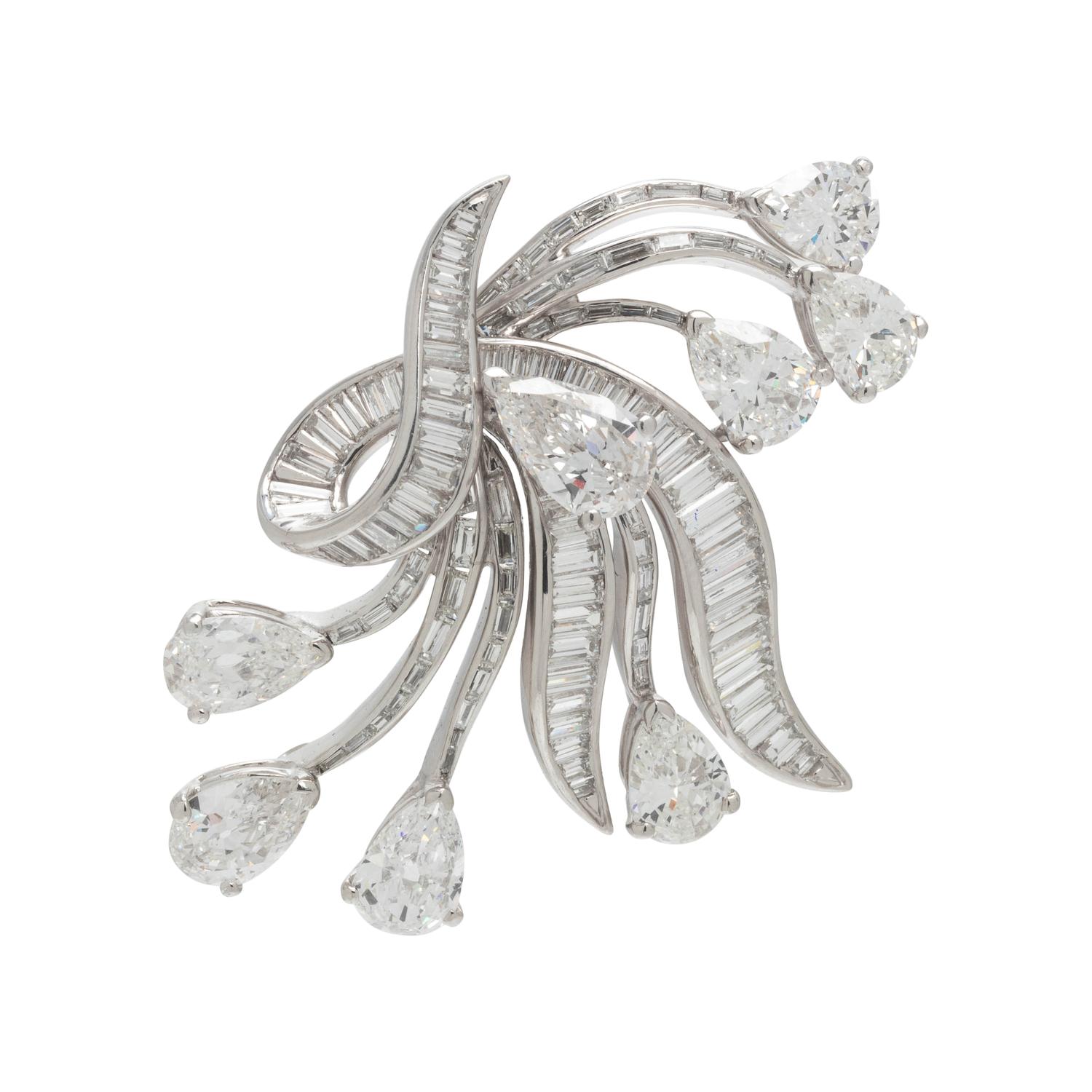 CARTIER, DIAMOND BROOCH