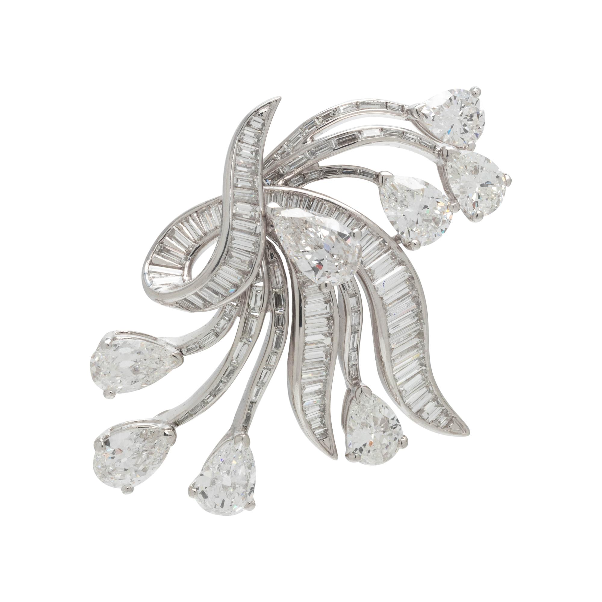 CARTIER, DIAMOND BROOCH