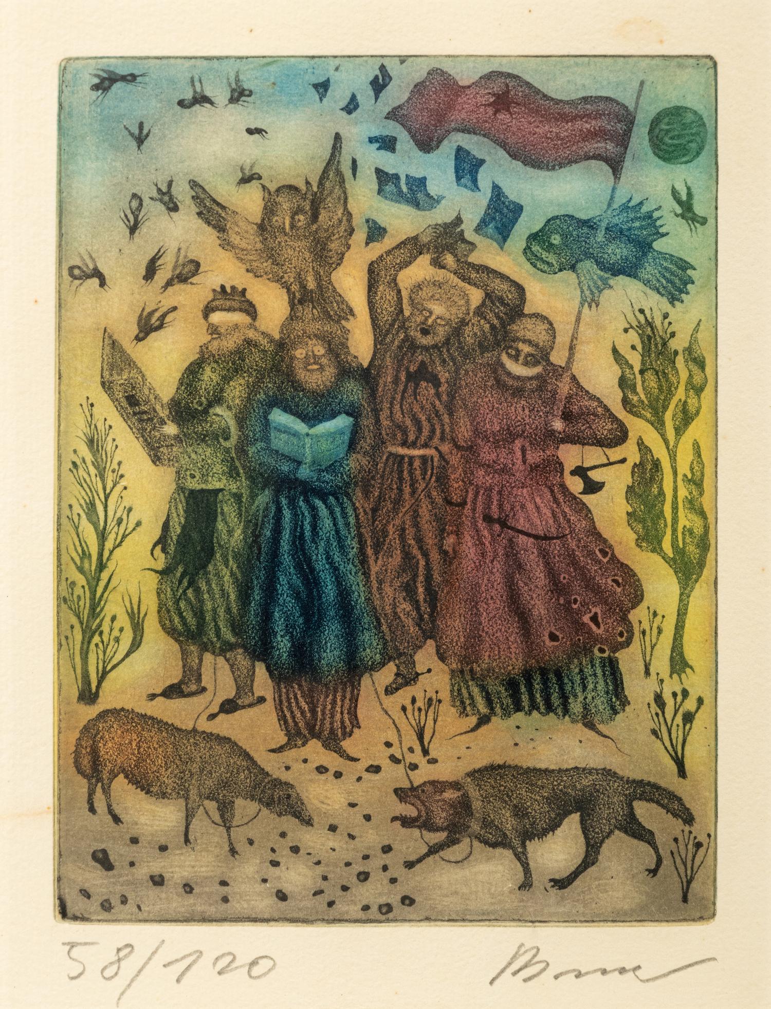 Collection of Six Etchings (from Haggadah Cycle )