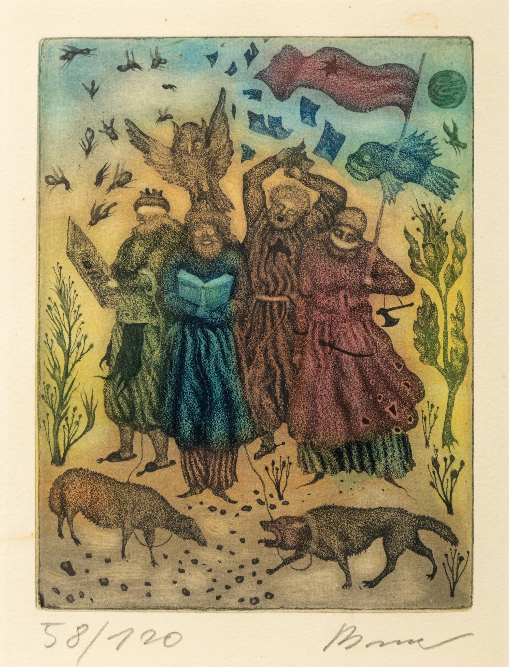 Collection of Six Etchings (from Haggadah Cycle )