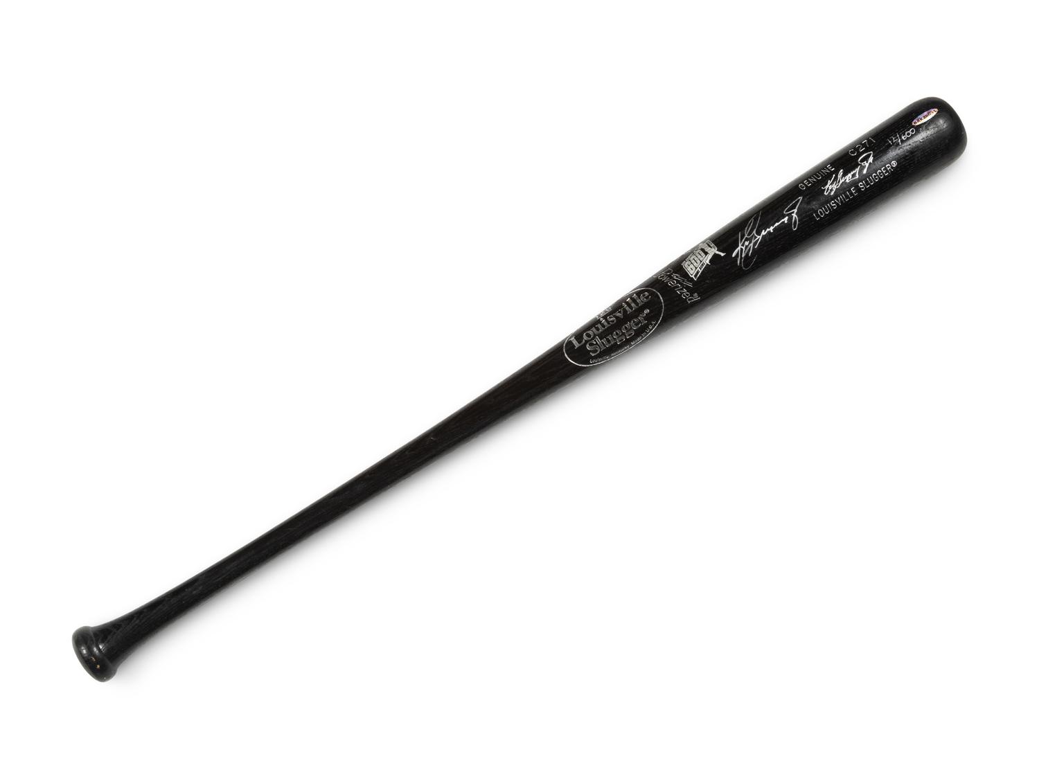 A Ken Griffey Jr. Signed Autograph 600 Home Run Commemorative Baseball Bat (Upper Deck Authenticated),