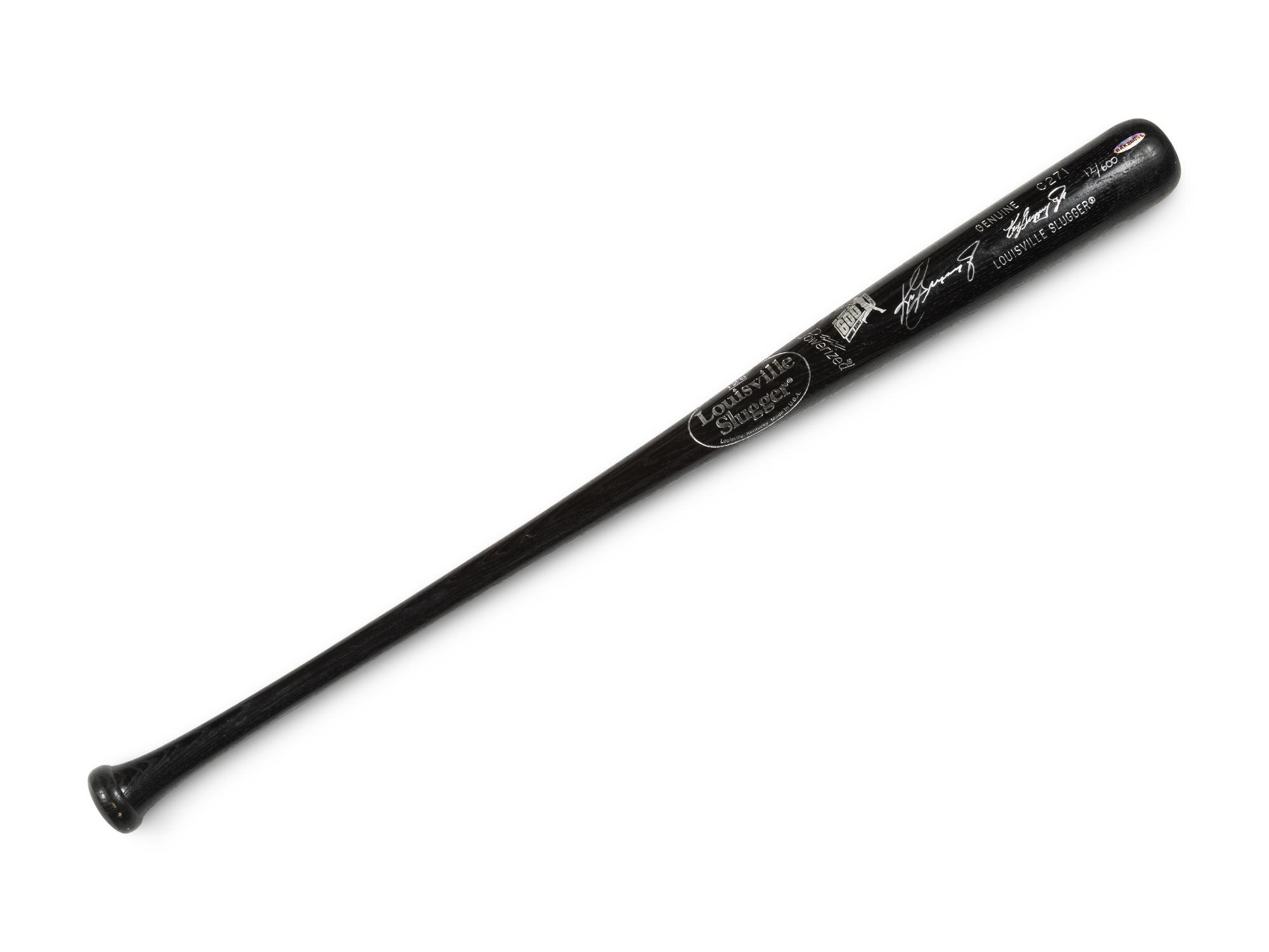 A Ken Griffey Jr. Signed Autograph 600 Home Run Commemorative Baseball Bat (Upper Deck Authenticated),