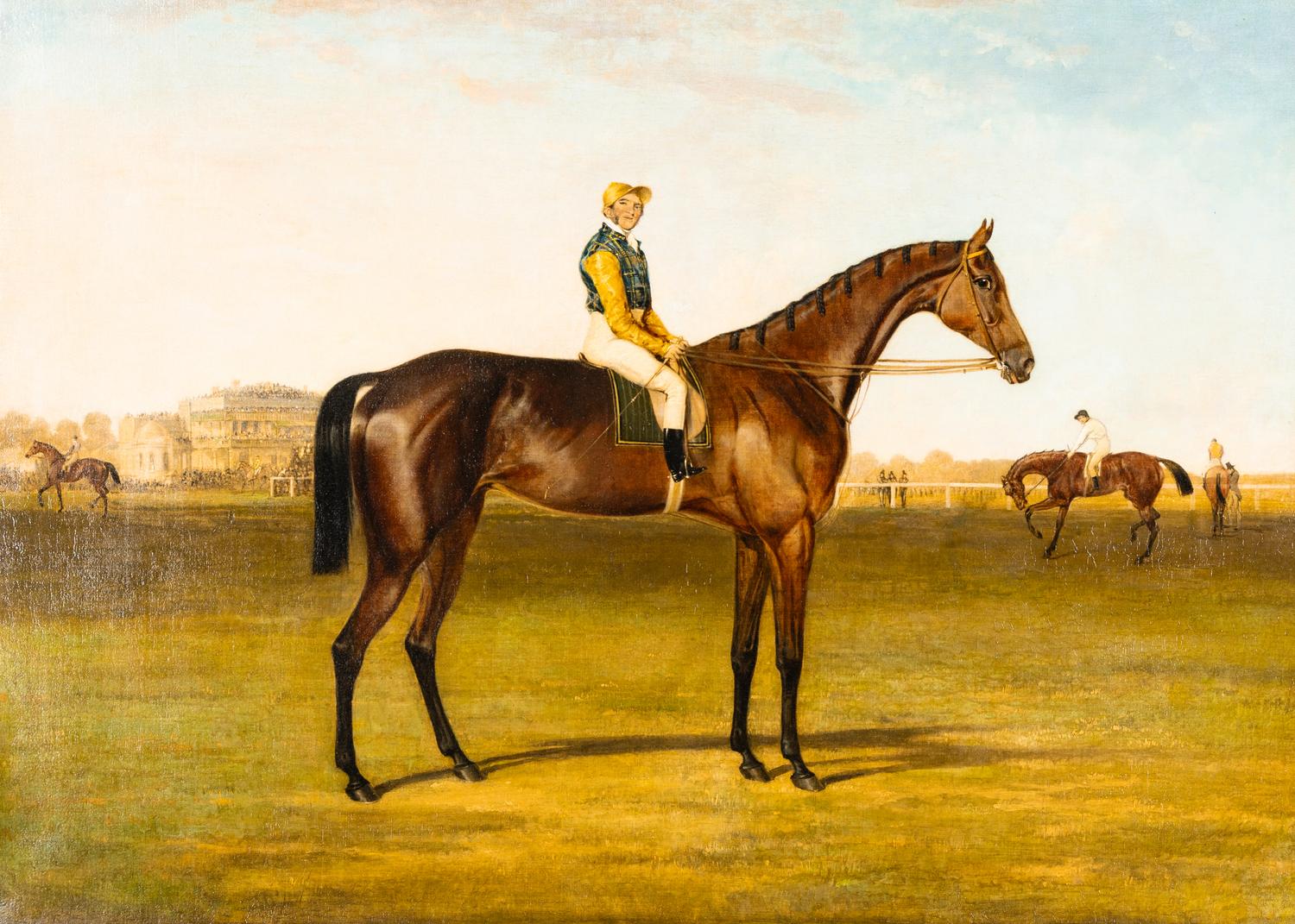 Harry Hall (British, 1814-1882) — Portrait of Blue Bonnett