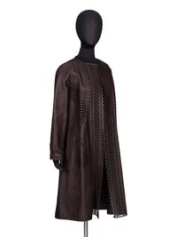 Gianfranco Ferre, Laser-Cut Leather Jacket
