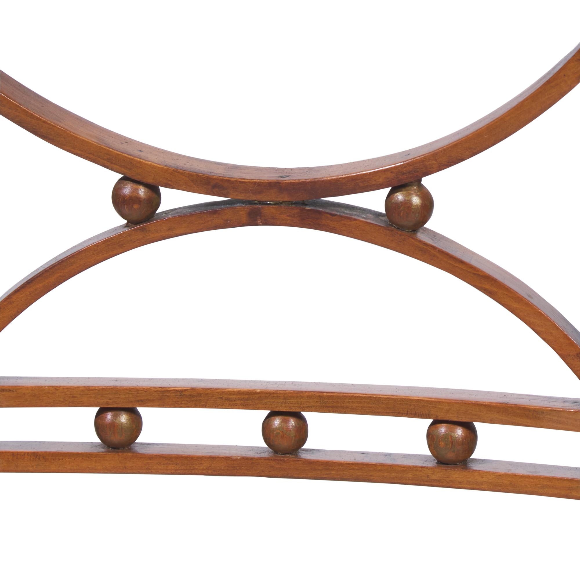 A Set of Twelve Regency Style Fruitwood Dining Chairs