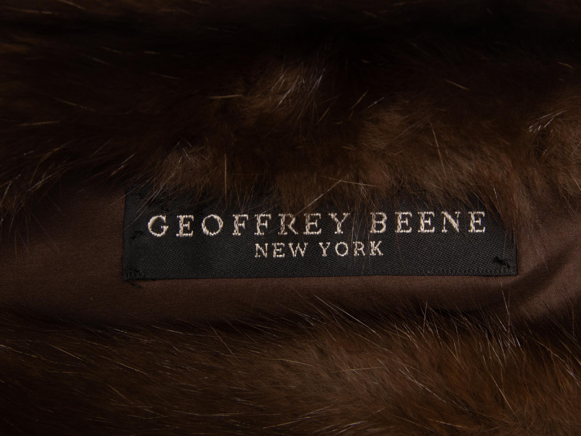 Geoffrey Beene Sable Jacket