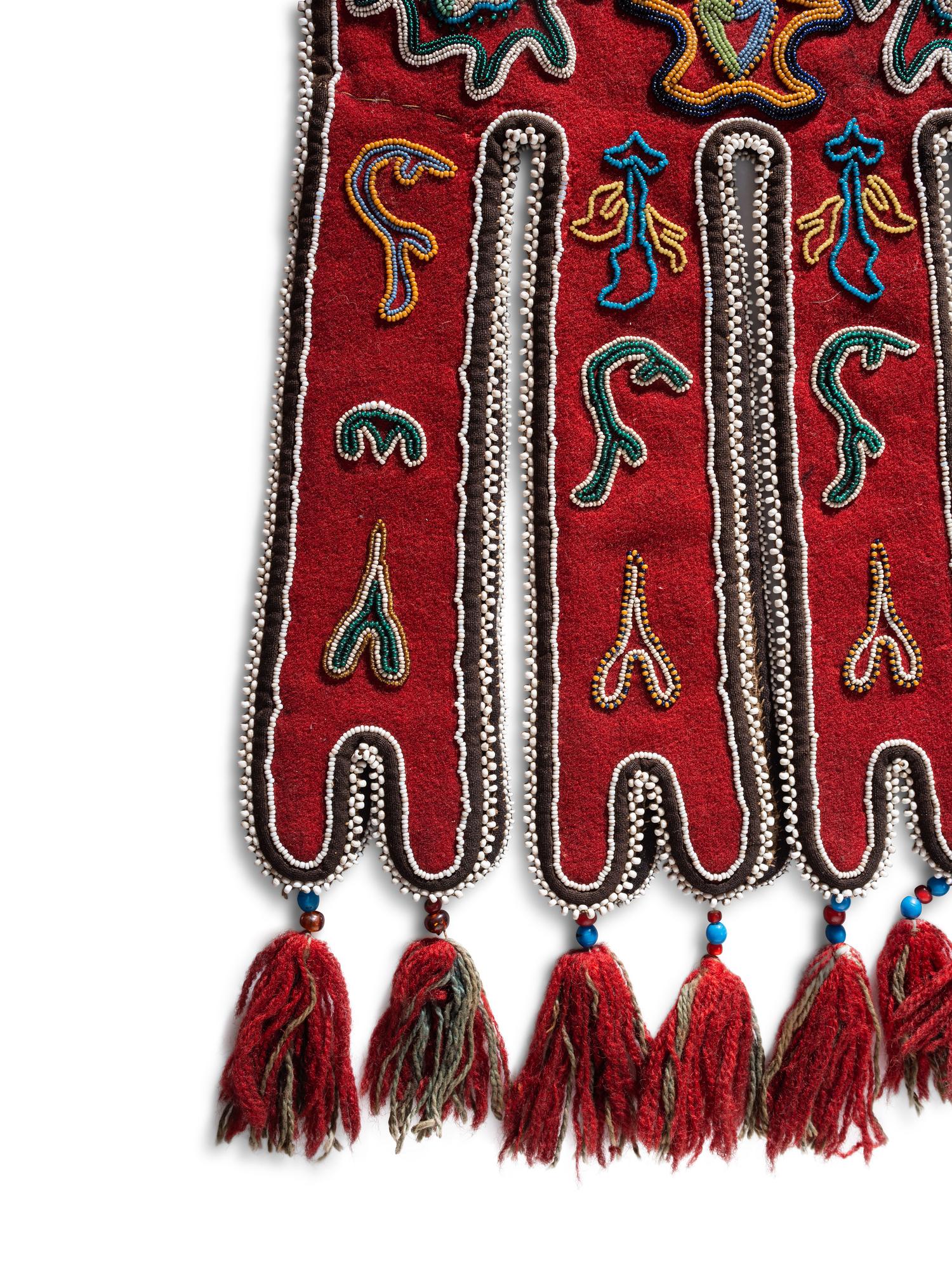 Tlingit Beaded Tab Octopus Bag