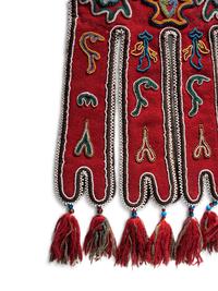 Tlingit Beaded Tab Octopus Bag
