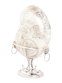 A Finely Decorated English Scrimshaw Nautilus Shell
