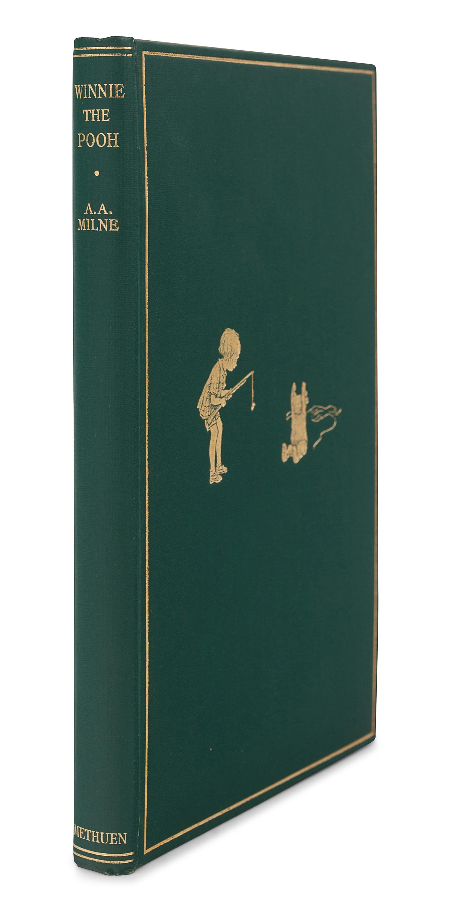 MILNE, Alan Alexander (1882-1956). Winnie-The-Pooh . London: Methuen & Co. Ltd, 1926.