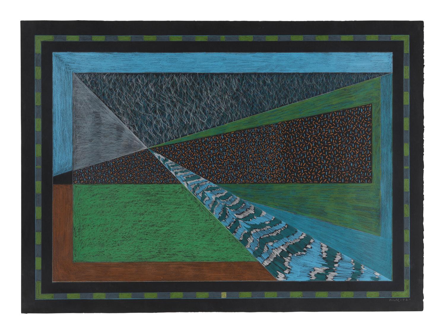 Blue Wedge , 1982
