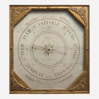 A Louis XVI giltwood barometer Attributed to Jean-Baptiste Haring, Paris, France, circa 1790s