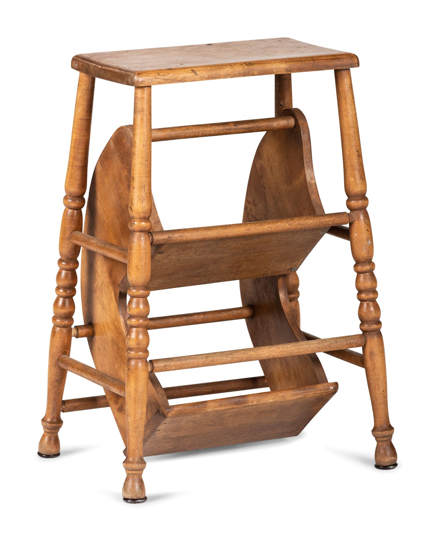 A Folding Step Stool