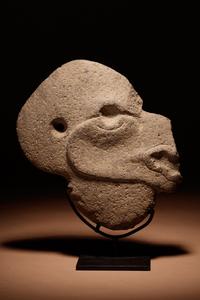 A Veracruz Stone Deer Headed Hacha