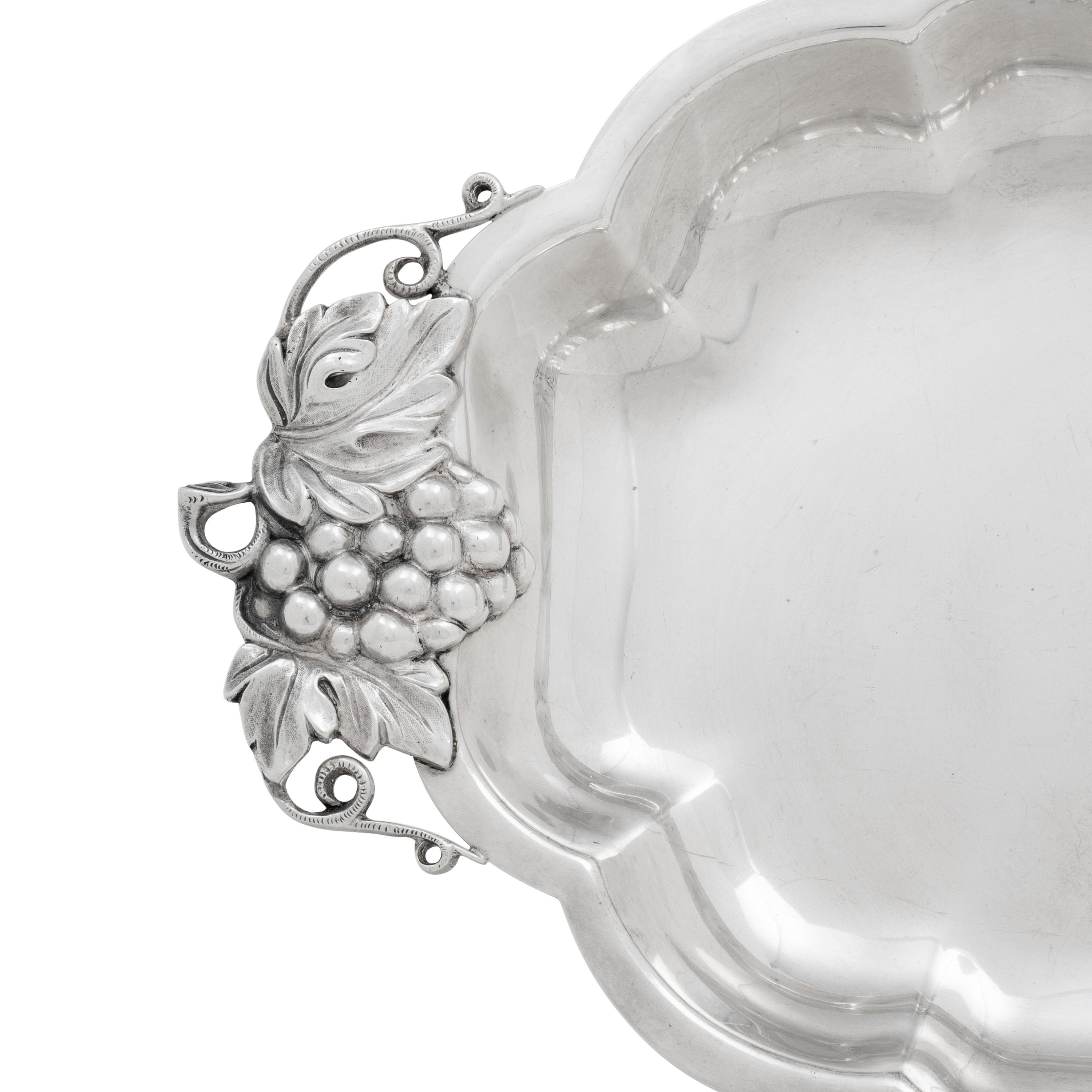 An American Silver Fruit Bowl