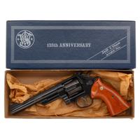 *Smith & Wesson 125th Anniversary Commemorative Model 25-3 in Factory Display Box with Accessories