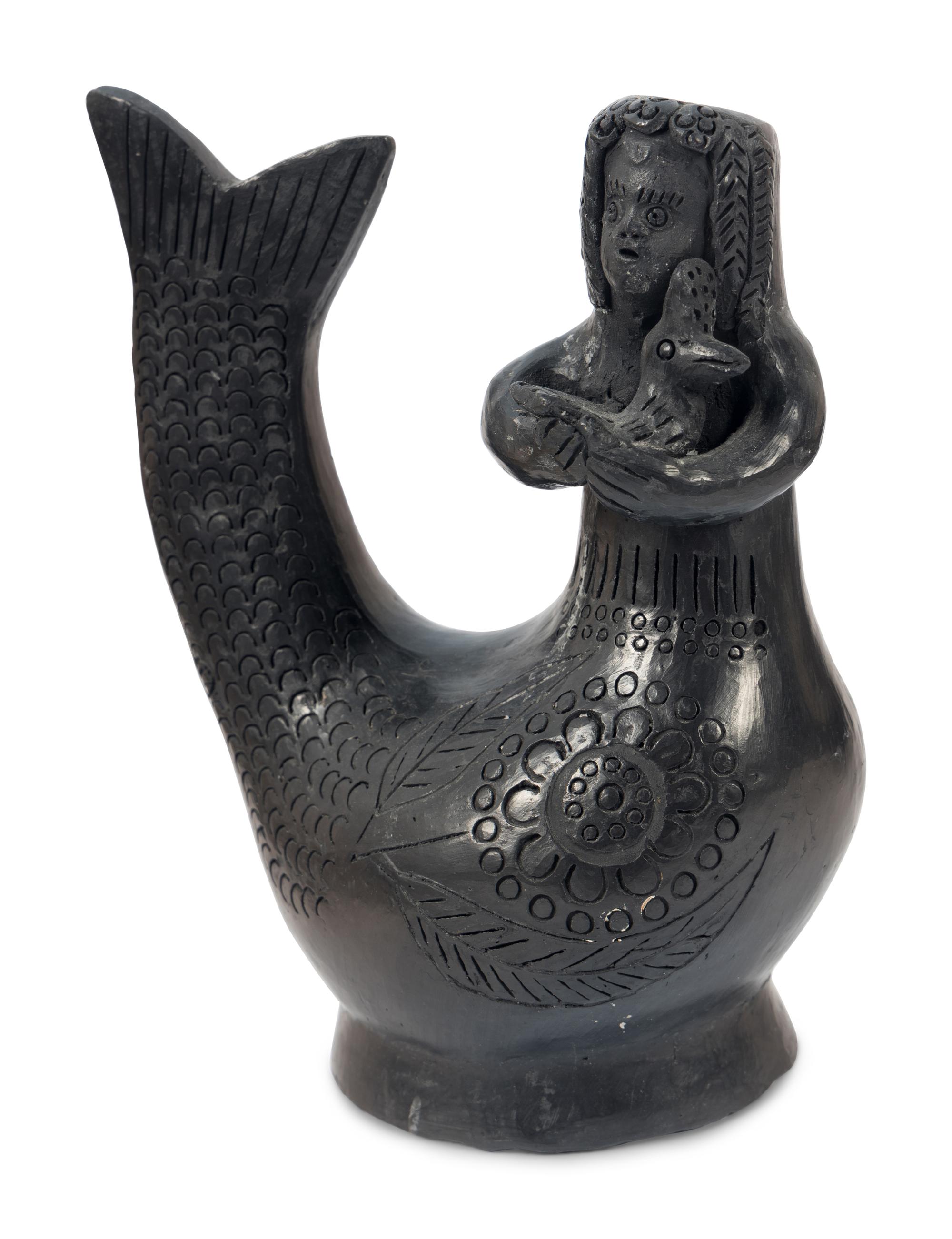 Three Dona Rosa Blackware Articles